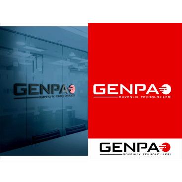 GENPA LOGOSUNU ARIYOR yarışmasına tasarımcı X266 tarafından sunulan  tasarım 