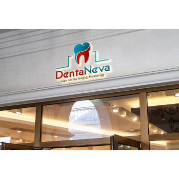 Diş kliniği için logo tasarımı yarışmasına tasarımcı Harunyuksek tarafından sunulan  tasarım 