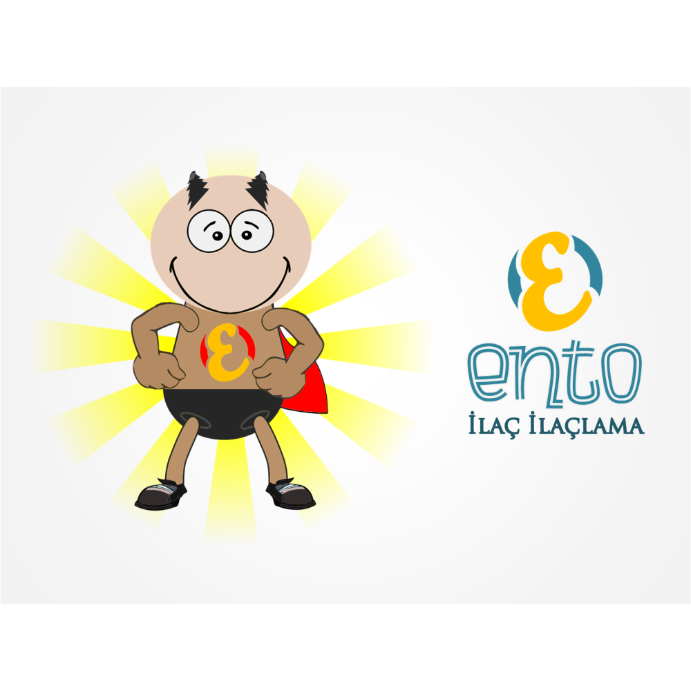 İlaçlama Firması İçin MASKOT yarışmasına Neco tarafından girilen tasarım