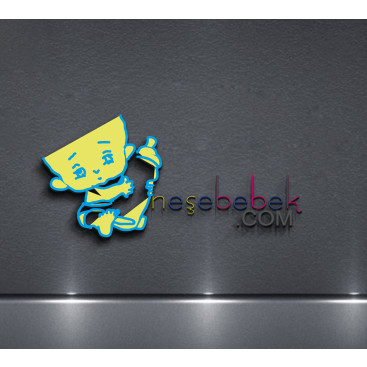 NeşeBebek.com Logo Tasarımı 355x100 px yarışmasına tasarımcı ZulalKaplan tarafından sunulan  tasarım