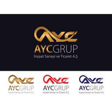 AYC Grup için logo tasarım yarışması yarışmasına tasarımcı Etrah™ tarafından sunulan  tasarım 