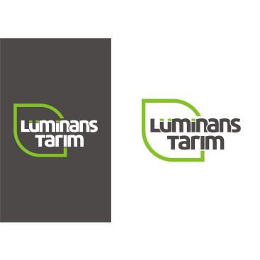 Lüminans Tarım için yeni bir kimlik  yarışmasına tasarımcı RΛPİDO tarafından sunulan  tasarım 