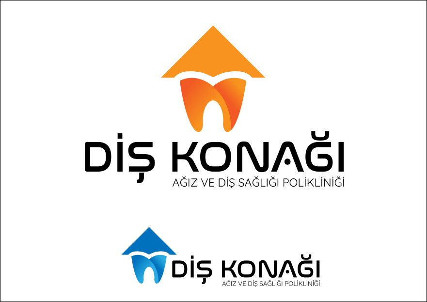 DİŞ POLİKLİNİĞİ İÇİN LOGO yarışmasına tasarımcı DamlaÖzay tarafından sunulan  tasarım 