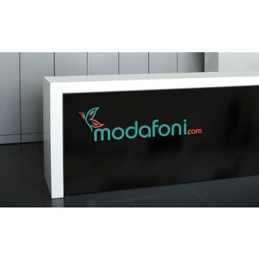 logo tasarımı modafoni.com yarışmasına tasarımcı sozyer tarafından sunulan  tasarım 