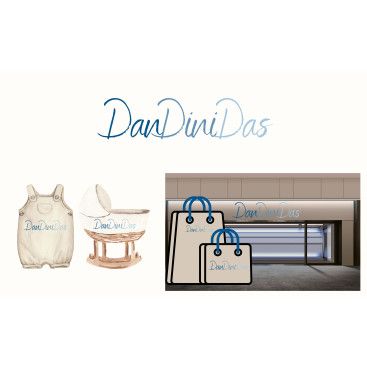 Bebek ve çocuk urunleri satan bir marka  yarışmasına tasarımcı duygusyll tarafından sunulan  tasarım 