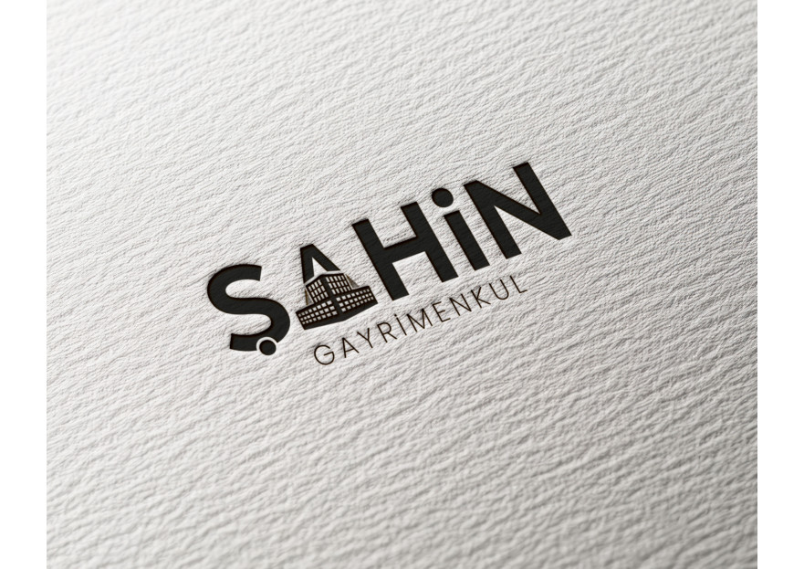 Şahin Gayrimenkul Logo + Kurumsal Kimlik yarışmasına tasarımcı pinkselldesign tarafından sunulan  tasarım 