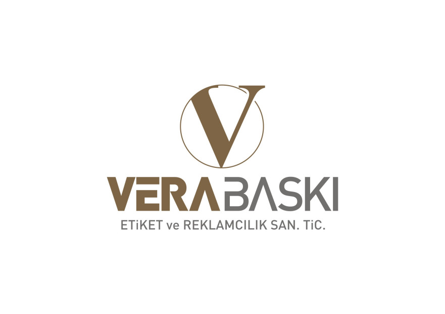 VERA BASKI ETİKET ve REKLAMCILIK SAN TİC yarışmasına tasarımcı RΛPİDO tarafından sunulan  tasarım 
