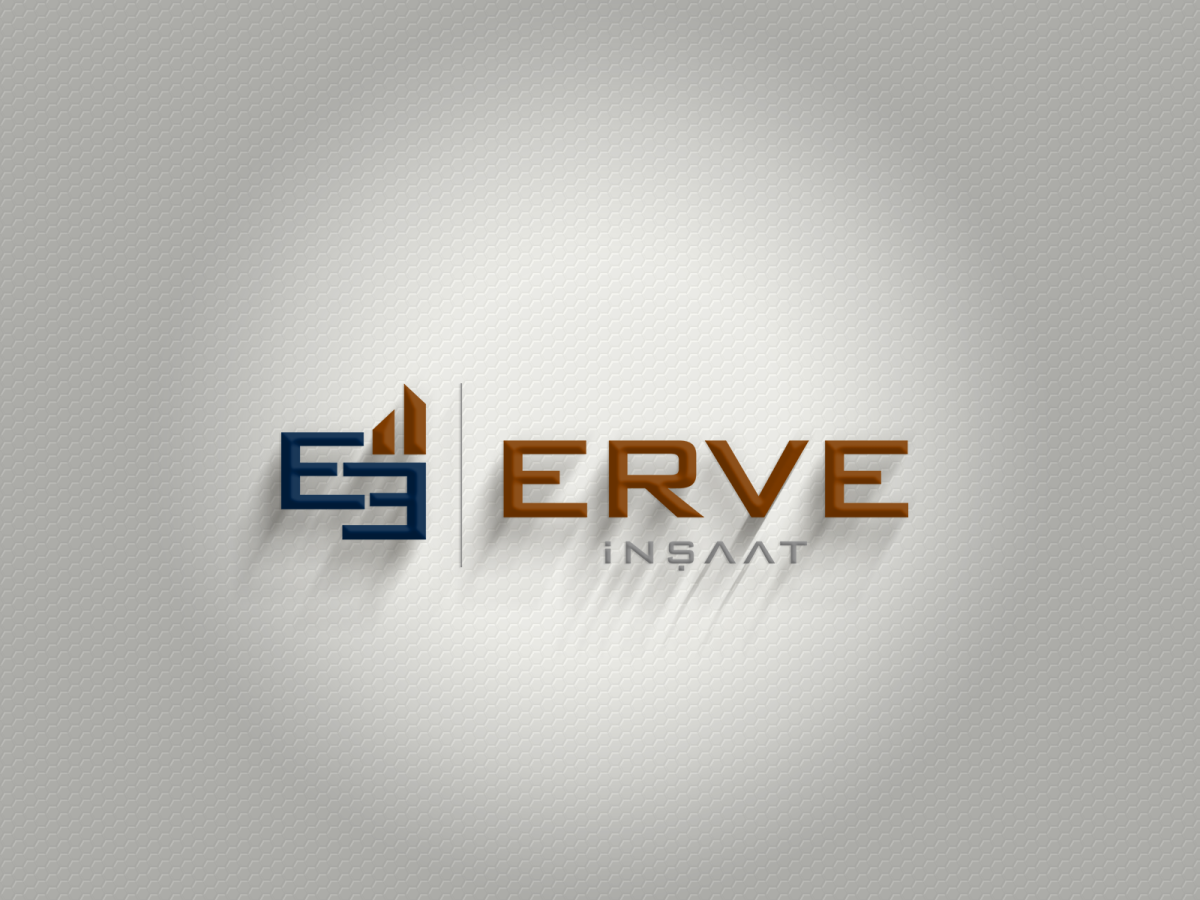 Tasarlayan Omer_KILINC-ERVE İnşaat İçin Logo+KurumsalKimlik