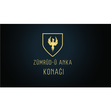 Zümrüd-ü Anka Konağı Logo Çalışması yarışmasına tasarımcı izdüsümü tarafından sunulan  tasarım 