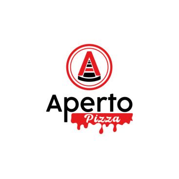 APERTO PİZZA LOGOSUNU ARIYOR yarışmasına tasarımcı shawenartz tarafından sunulan  tasarım 