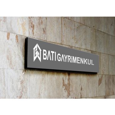 Gayrimenkul Firması İçin Logo  yarışmasına tasarımcı barpek tarafından sunulan  tasarım 