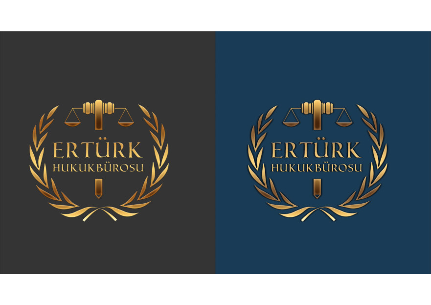 Hukuk bürosuna özel bir tasarım yarışmasına tasarımcı Etrah™ tarafından sunulan  tasarım 
