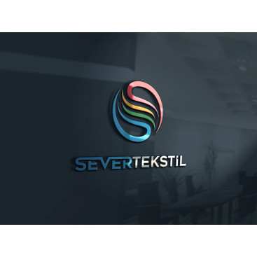 Tekstil firma logosu yarışmasına tasarımcı Etrah™ tarafından sunulan  tasarım 