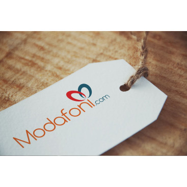 logo tasarımı modafoni.com yarışmasına tasarımcı grfİlm tarafından sunulan  tasarım 