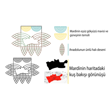 Mardin Tarihi Butik Otel  yarışmasına tasarımcı Hızlıtosba tarafından sunulan  tasarım 