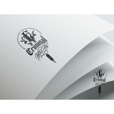 Dövme Stüdyomuza Logo yarışmasına tasarımcı GCLONR tarafından sunulan  tasarım 