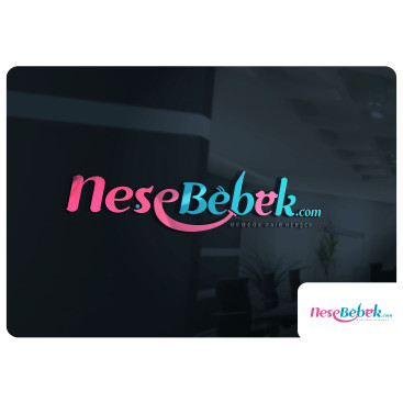 NeşeBebek.com Logo Tasarımı 355x100 px yarışmasına tasarımcı RΛPİDO tarafından sunulan  tasarım