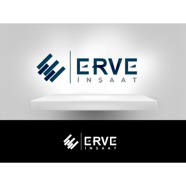 ERVE İnşaat İçin Logo+KurumsalKimlik yarışmasına tasarımcı OnePixel tarafından sunulan  tasarım 