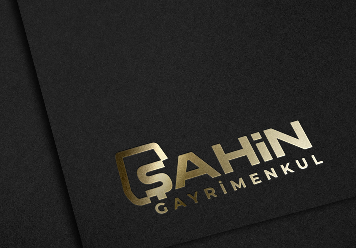 Tasarlayan pinkselldesign-Şahin Gayrimenkul Logo + Kurumsal Kimlik
