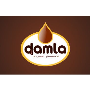 DAMLA Çikolata ve Şekerleme logo tasarım yarışmasına tasarımcı sunuyor tarafından sunulan  tasarım 