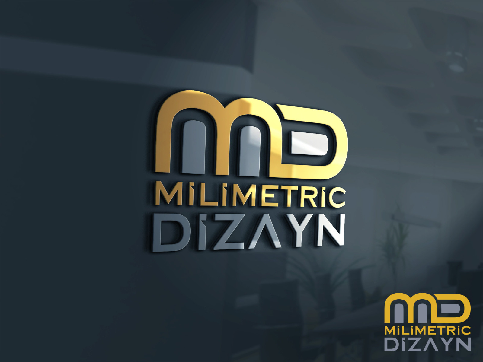 Tasarlayan Etrah™-MİLİMETRİC DİZAYN LOGO, KART VE KURUMSAL