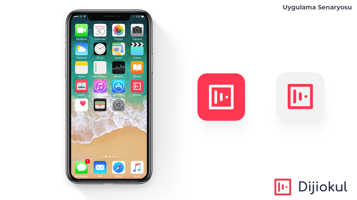 Tasarlayan Odesign-Web projemiz için yenilikçi bir logo