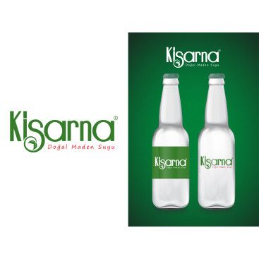 kisarna maden suyu için logo çalışması yarışmasına tasarımcı ncinar tarafından sunulan  tasarım 