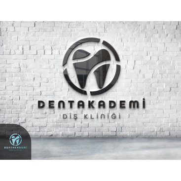 Mersin Dentakademi Diş Kliniği Logosu yarışmasına tasarımcı rüveydagr tarafından sunulan  tasarım 