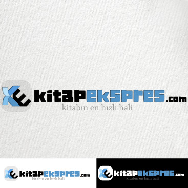 kitapekspres YENİ LOGO VE SLOGAN ARIYOR yarışmasına tasarımcı STUDIOoooooooooooo tarafından sunulan  tasarım 