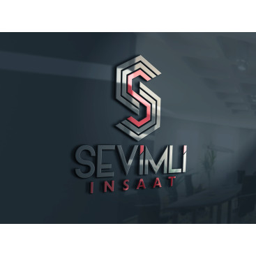  Sevimli İnşaat,yeni firmamız için logo  yarışmasına tasarımcı Ahenk tarafından sunulan  tasarım 