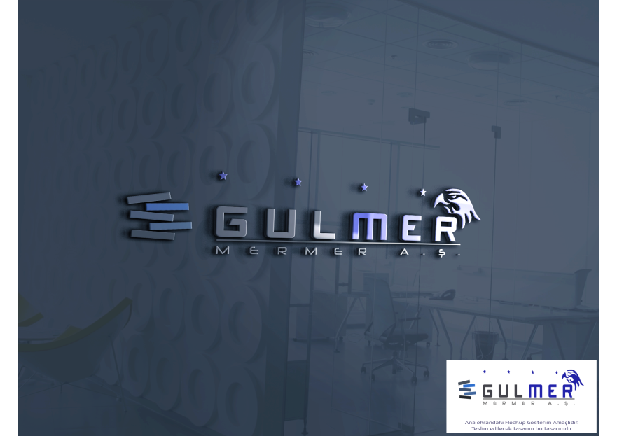 GULMER LOGO TASARIMI yarışmasına tasarımcı Flu Medya™ tarafından sunulan  tasarım 
