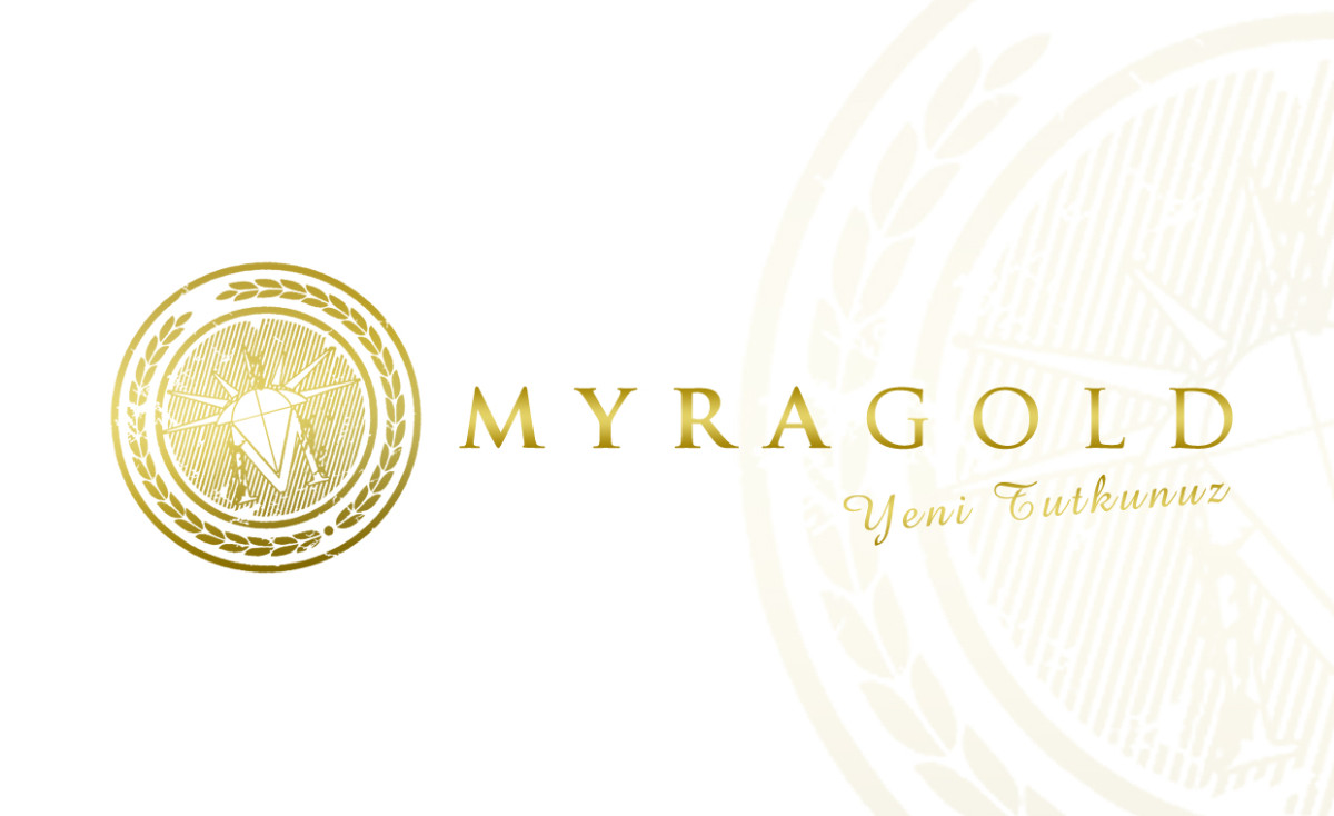 Tasarlayan celender-Myra Gold Kurumsal Kimlik Logosu
