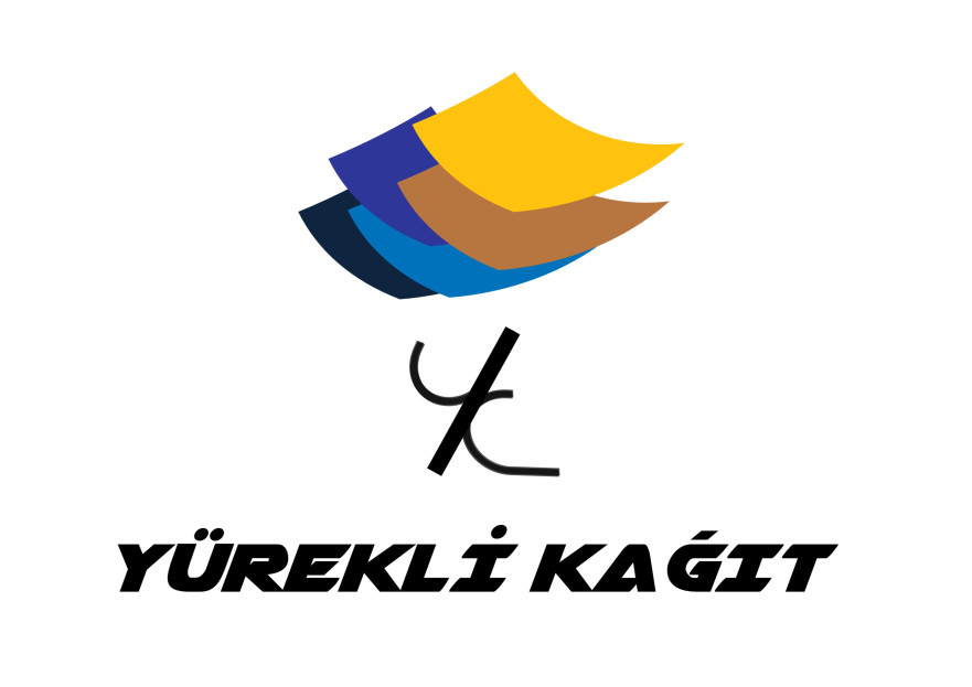 Yürekli Kağıt Yeni Logosunu Arıyor. yarışmasına tasarımcı Hancı tarafından sunulan  tasarım 