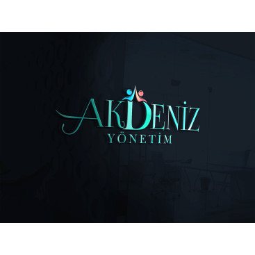 AKDENİZ YÖNETİM LOGO TASARIMI yarışmasına tasarımcı By Sönmez tarafından sunulan  tasarım 