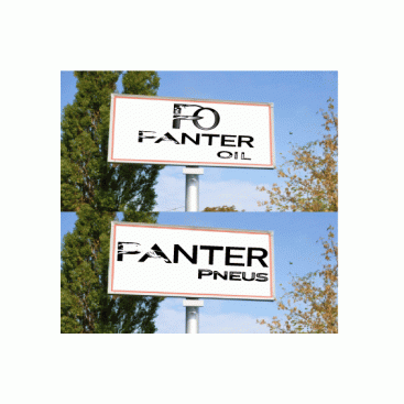 Petrol ve Lastikçi Logosu yarışmasına tasarımcı MS' tarafından sunulan  tasarım 