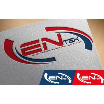 elektironik firma logosu yarışmasına tasarımcı enesguldali tarafından sunulan  tasarım 