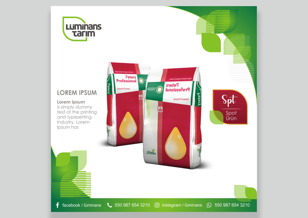 Kurumsal Sosyal Medya Paylaşım Şablonu