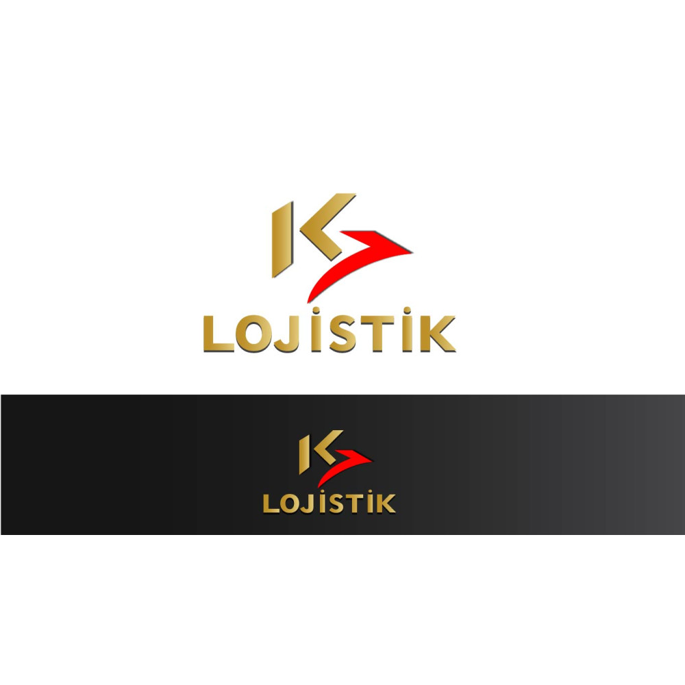 Lojistik şirket kurumsal logo 