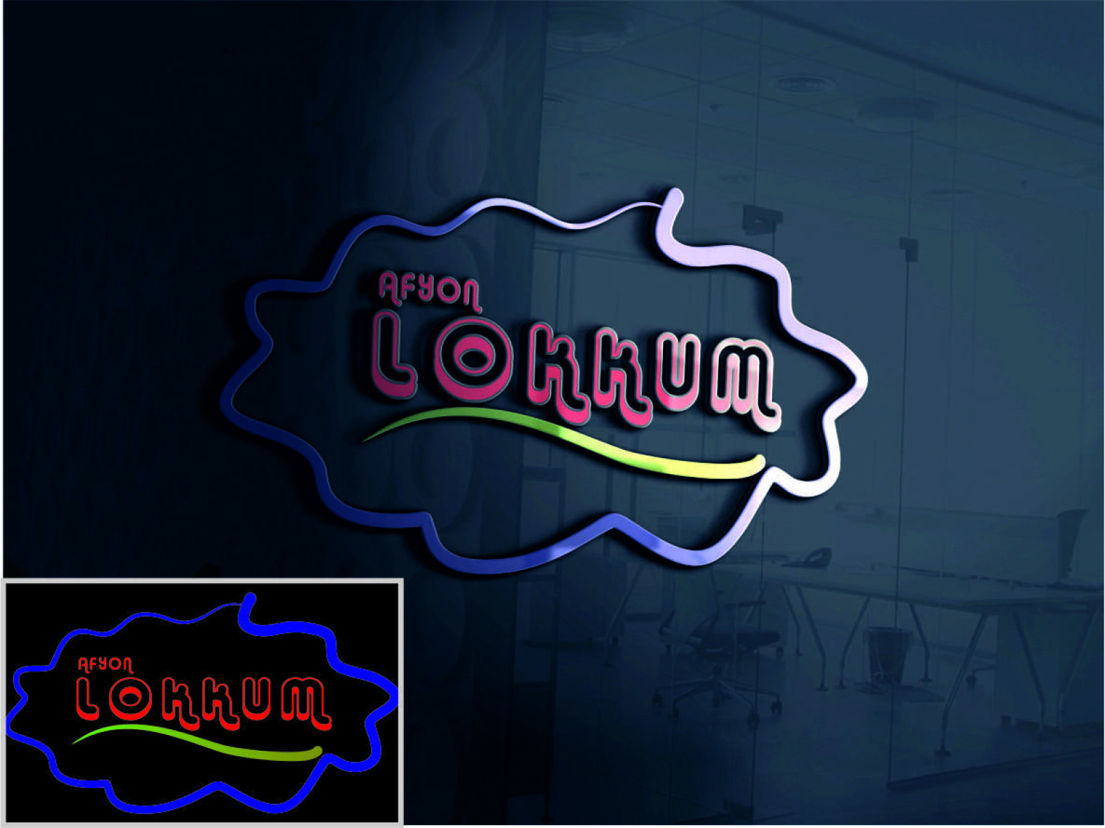 Tasarlayan furkanssari-''AFYON LOKKUM'' MARKAMIZI IŞILDATIN
