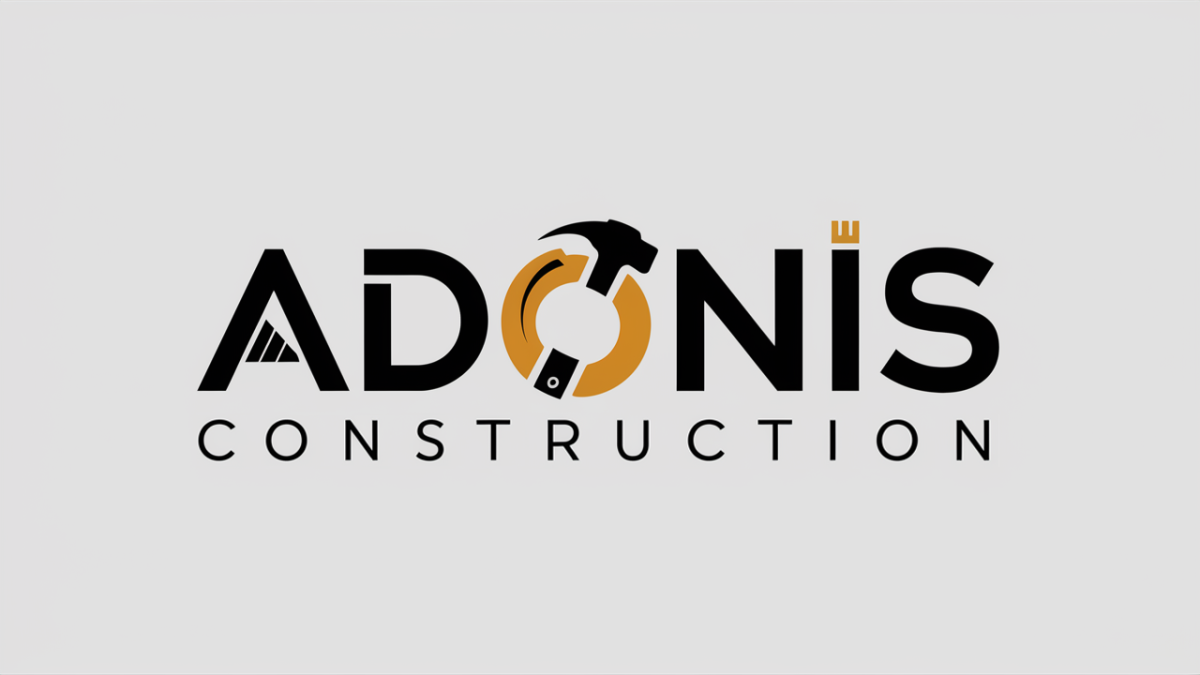 Tasarlayan yyusuftuysuz5561-Adonis Construction Logo Tasarımı