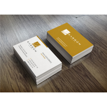  Kartvizit Çalışması yarışmasına tasarımcı eftekin tarafından sunulan  tasarım 