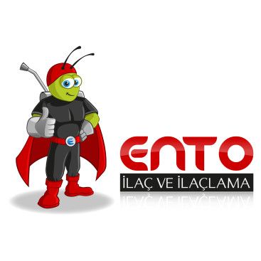 İlaçlama Firması İçin MASKOT yarışmasına tasarımcı volkanKocaman tarafından sunulan  tasarım 