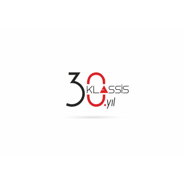Klassis 30. Yıl Özel Logosu yarışmasına tasarımcı ASL REKLAM tarafından sunulan  tasarım 
