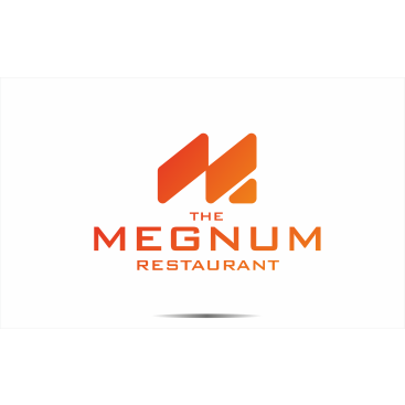 The Megnum Restoranı İçin Logo Tasarım. yarışmasına tasarımcı ErcanH tarafından sunulan  tasarım 
