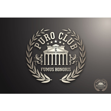 puro kulübümüz için logo tasarlatmak  yarışmasına tasarımcı merter tarafından sunulan  tasarım 