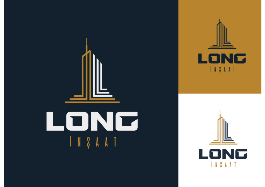 İnşaat Şirketimize Kurumsal Kaliteli Logo İstiyoruz yarışmasına tasarımcı LogoExper tarafından sunulan  tasarım 