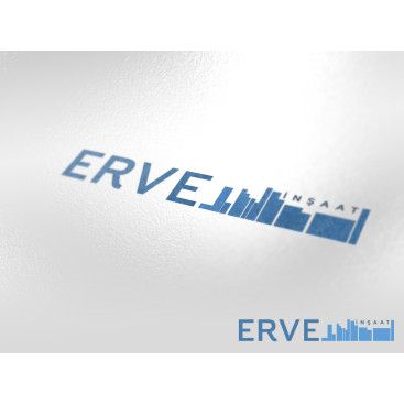 ERVE İnşaat İçin Logo+KurumsalKimlik yarışmasına tasarımcı Tolga tarafından sunulan  tasarım 