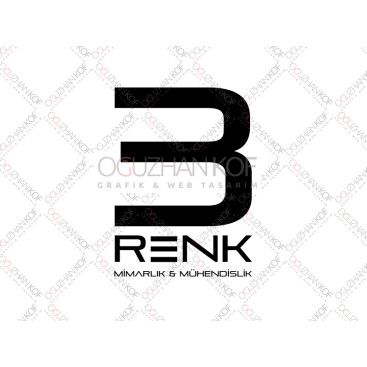 3 RENK MİMARLIK LOGO TASARIMI yarışmasına tasarımcı oguzhankof tarafından sunulan  tasarım 