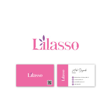 ''LİLASSO'' MARKASI İÇİN LOGO-KARTVİZİT yarışmasına tasarımcı Jedi tarafından sunulan  tasarım