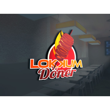 LOKKUM DÖNER LOGO TASARIMI yarışmasına tasarımcı fotografikarabulut tarafından sunulan  tasarım 